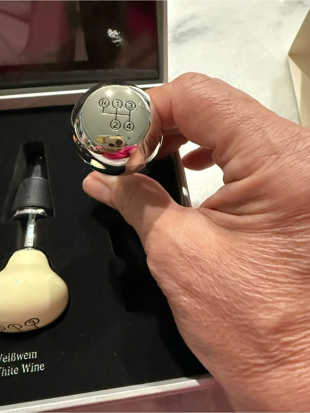 Mercedes Benz Vintage Wine Stoppers - NIB